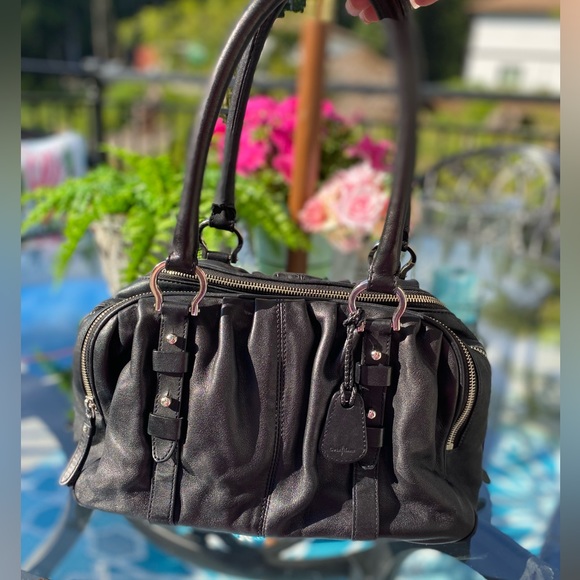Cole Haan Black Leather Bag - Picture 2 of 8